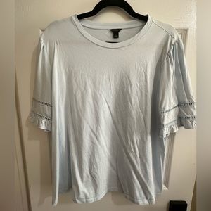 Ann Taylor light blue top